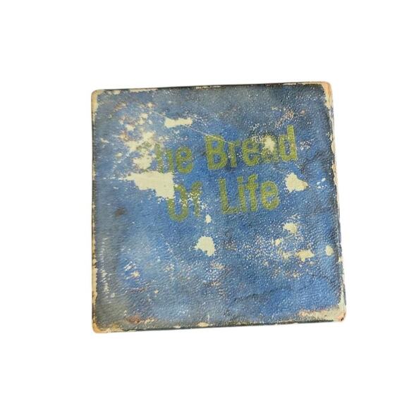 Antique Vintage Gospel Scripture Cards Bread of Life Religious Christian - Picture 1 of 3